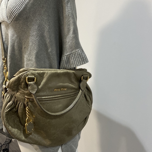 Miu Miu Napa Crossbody Bag - Picture 1 of 7